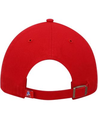 Men's '47 Red New England Patriots Clean Up Legacy Adjustable Hat