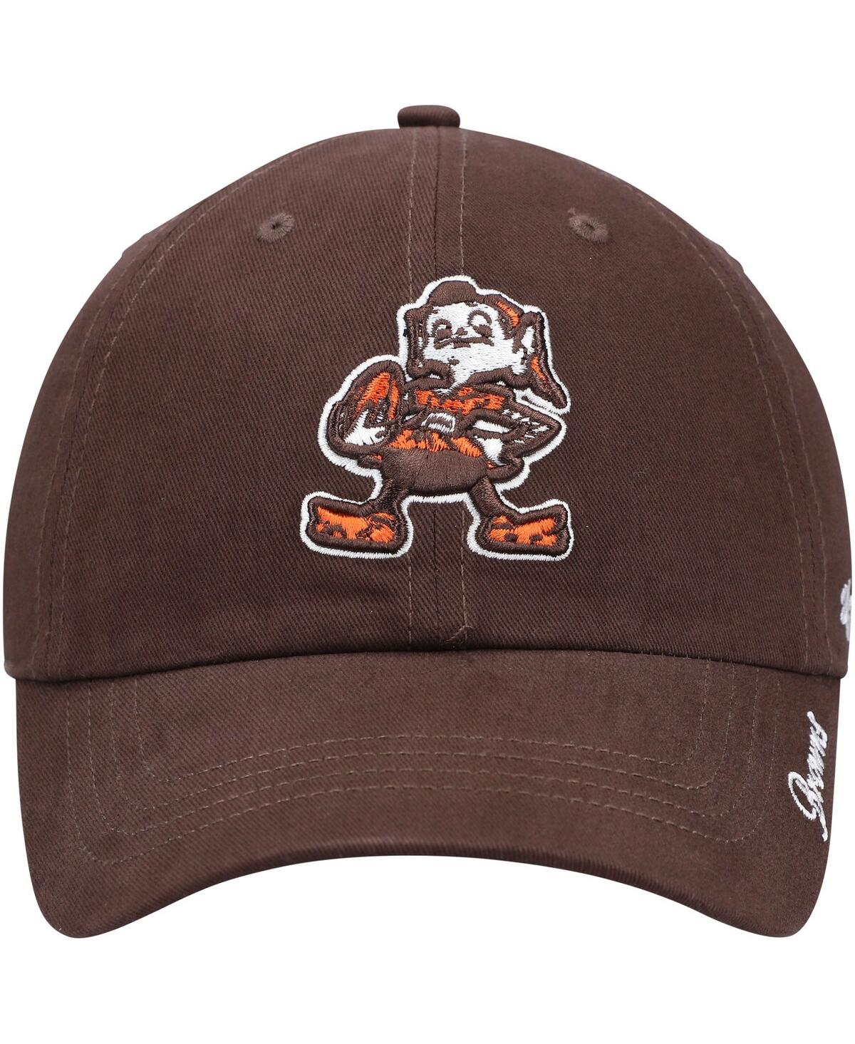 Shop 47 Brand Women's '47 Brown Cleveland Browns Miata Clean Up Legacy Adjustable Hat