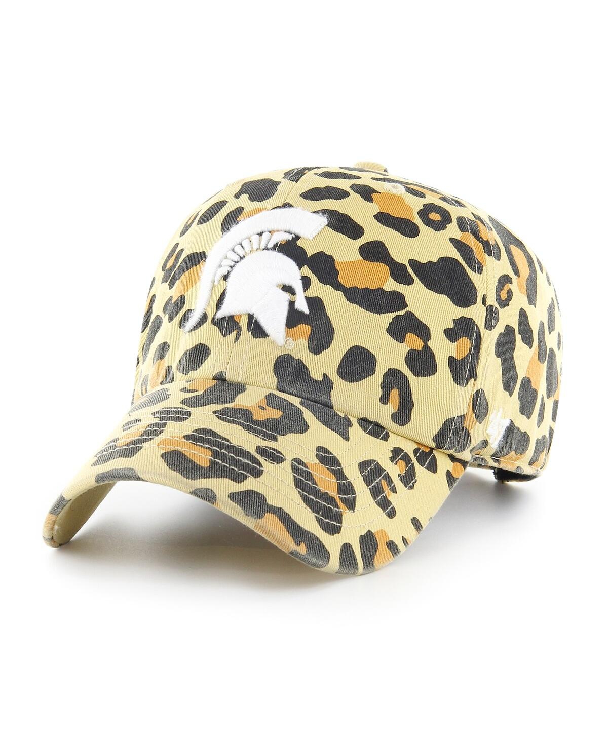 Shop 47 Brand Women's '47 Gold Michigan State Spartans Bagheera Clean Up Adjustable Hat