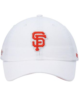 Men's White San Francisco Giants Area Code City Connect Clean Up Adjustable Hat