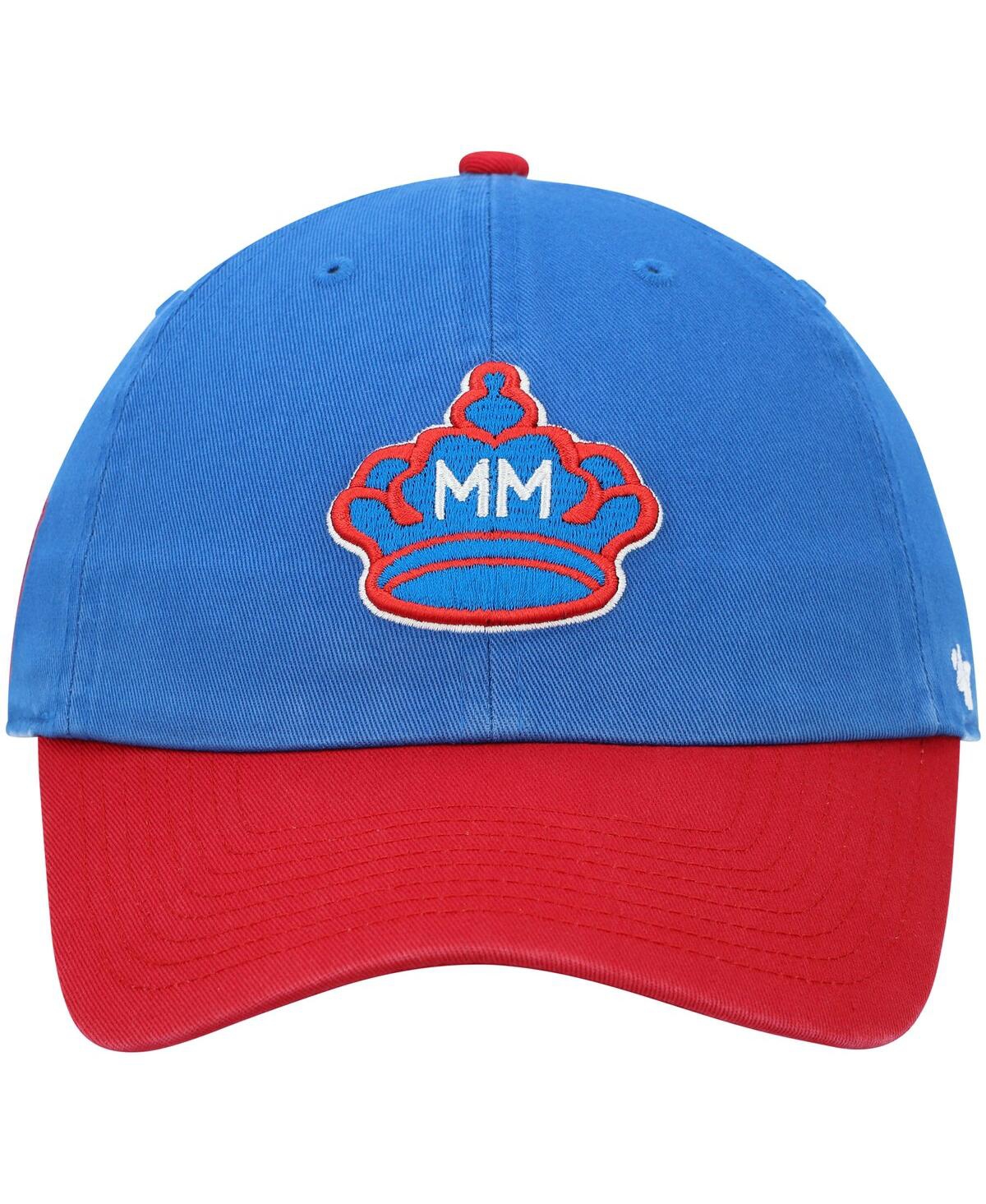 Shop 47 Brand Men's ' Blue Miami Marlins City Connect Clean Up Adjustable Hat