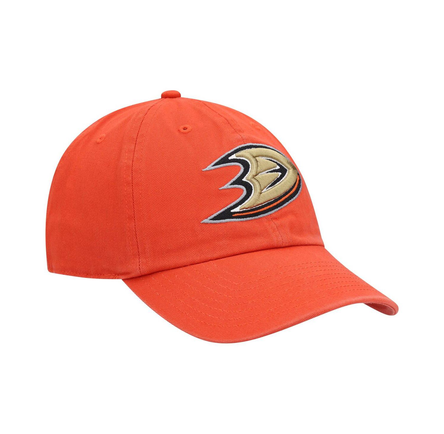 Men's Orange Anaheim Ducks Clean Up Adjustable Hat