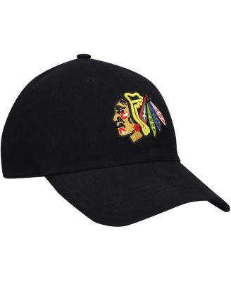 Women's Black Chicago Blackhawks Team Miata Clean Up Adjustable Hat