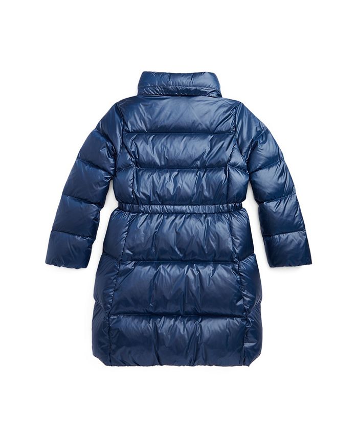 Girls polo coat hot sale