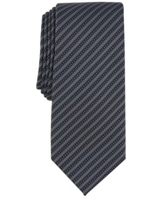 Alfani Mens Slim Textured Tie Black Size Regular main image 0