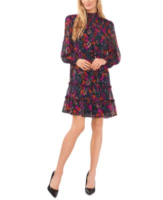 Shamcey™ - Sophisticated Floral Dress