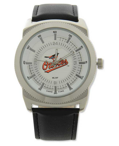 Game Time Pro Men's Baltimore Orioles Vintage Watch