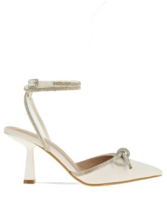 Women's Ildy Crystal Bow Pointy Toe Pump
