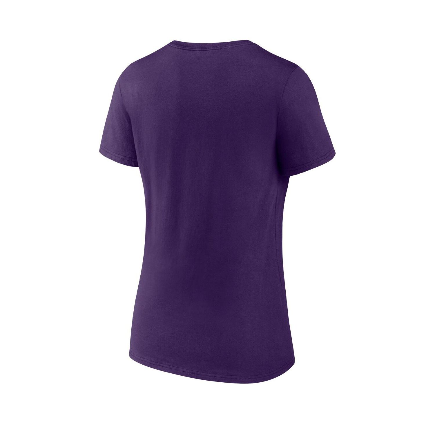 Women's Purple Phoenix Suns Hometown Collection On Fire V-Neck T-shirt