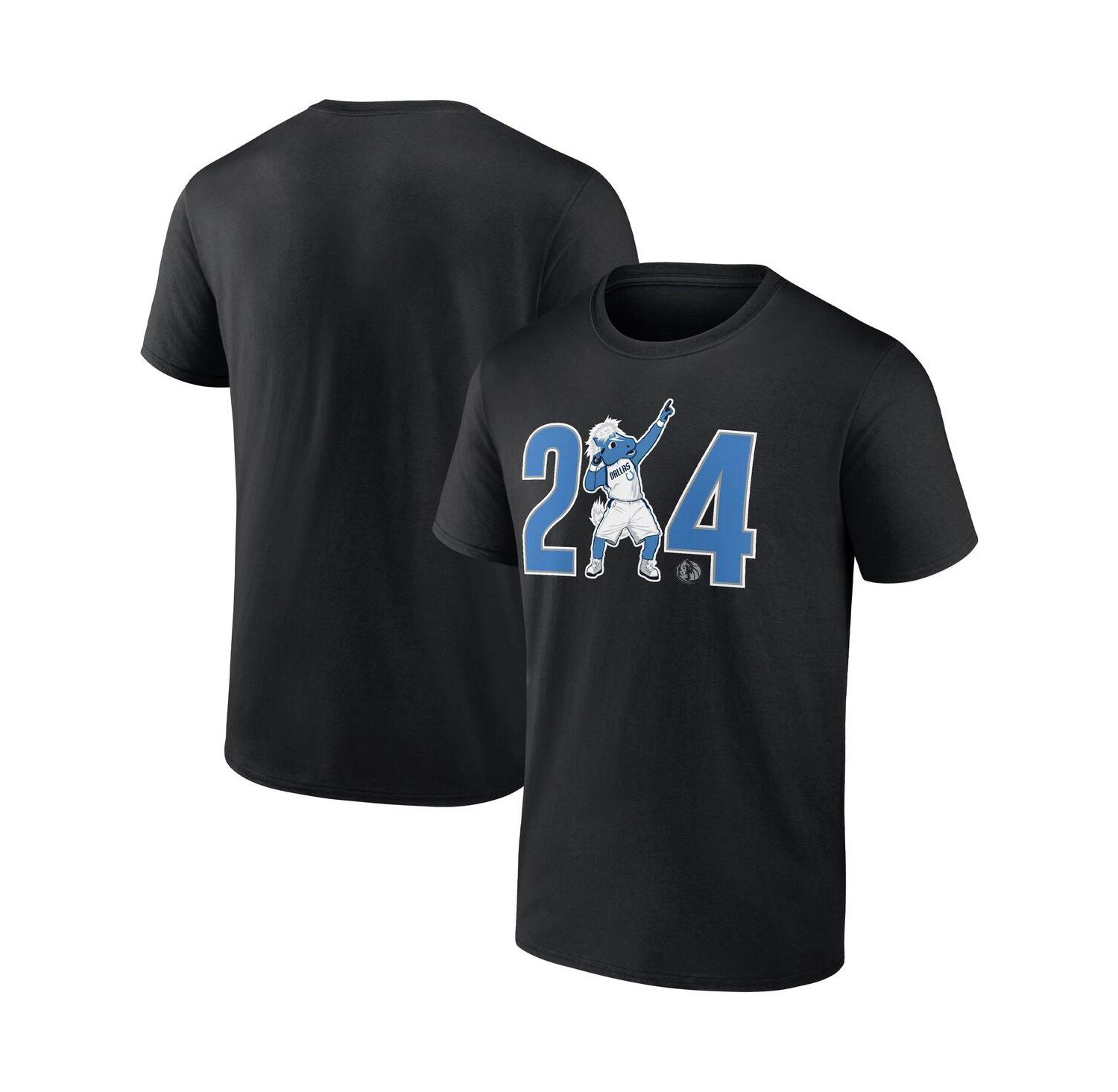 Men's Black Dallas Mavericks Champ 214 Hometown Collection T-shirt
