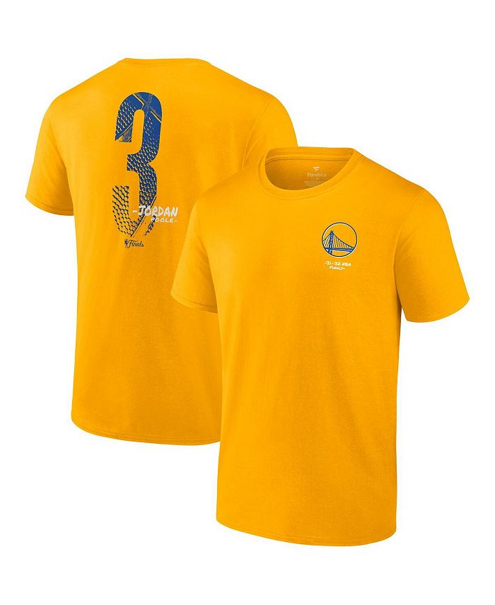 Men's Golden State Warriors Fanatics Branded Black Poole Party T-Shirt
