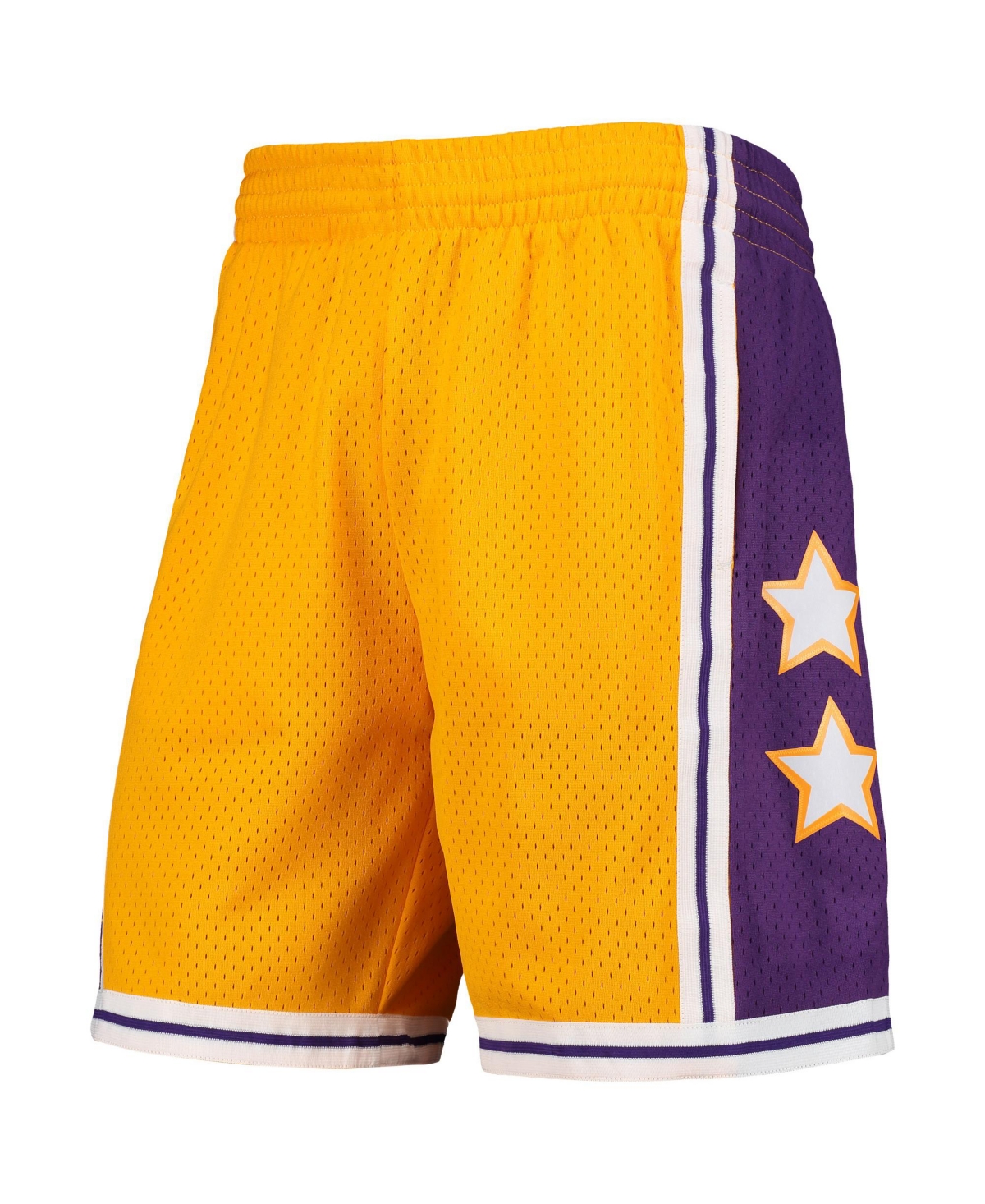 Men's Mitchell & NessWestern Conference Hardwood Classics 1972 All-Star Game Swingman Shorts - Gold
