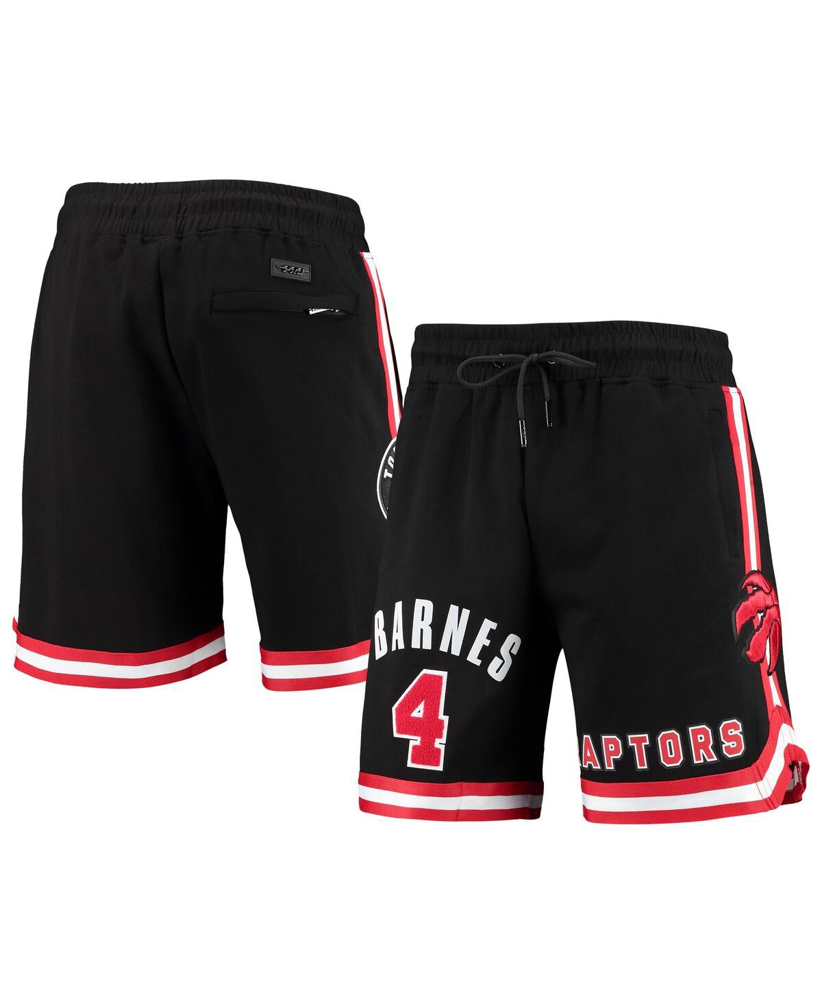 Shop Pro Standard Men's  Scottie Barnes Black Toronto Raptors Player Replica Shorts