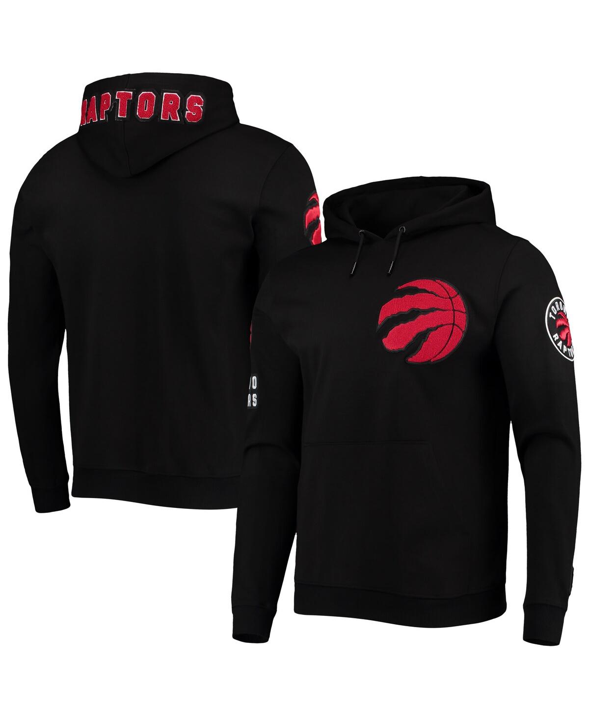 Men's Pro StandardToronto Raptors Chenille Team Pullover Hoodie - Black