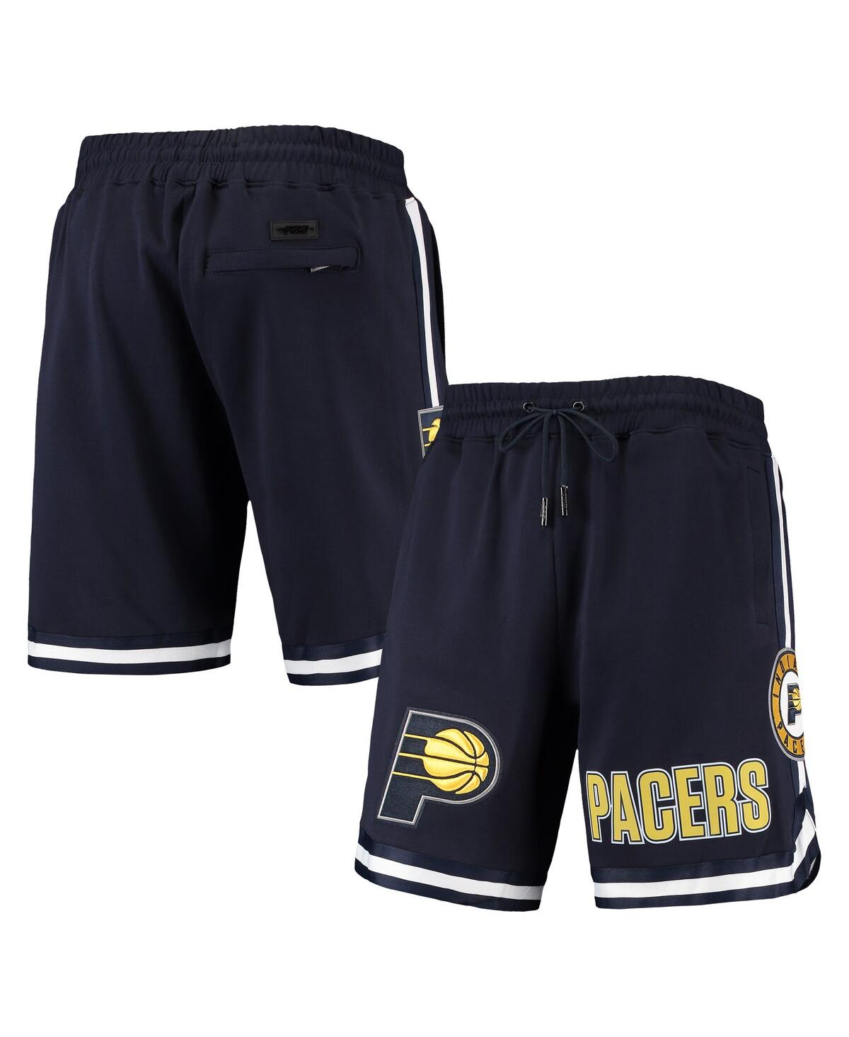 Pro Standard Men's  Navy Indiana Pacers Team Chenille Shorts