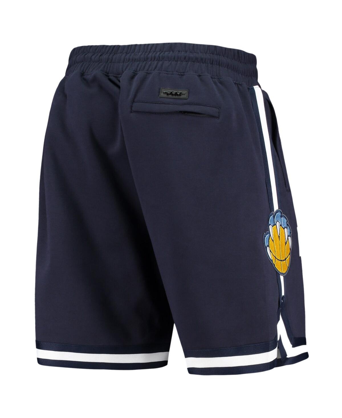 PRO STANDARD MEN'S PRO STANDARD JA MORANT NAVY MEMPHIS GRIZZLIES TEAM PLAYER SHORTS 