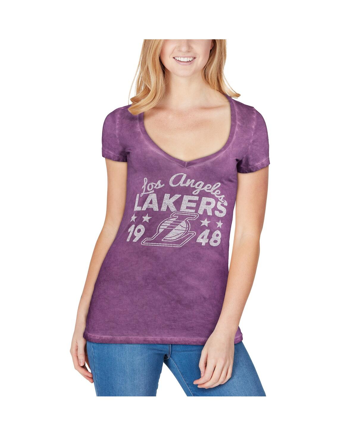  Majestic Threads Los Angeles Lakers Tank Top, Purple