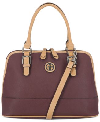 Giani Bernini Women's Saffiano Dome Crossbody Black Size Regular