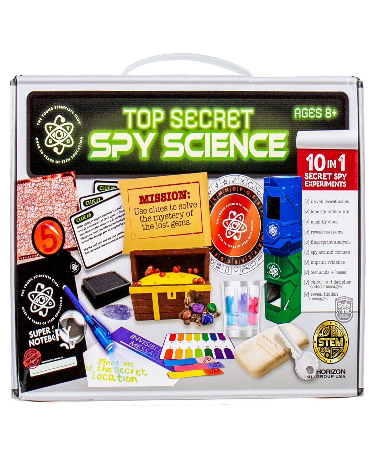 Top Secret Spy Science Playset - Multi