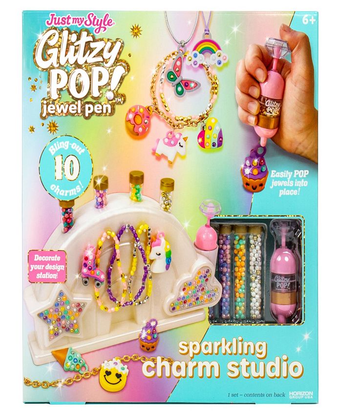 Glitzy Pop Sparkling Charm Studio Playset - Macy's