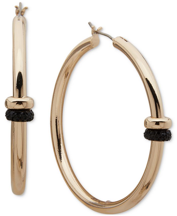 Dkny hoop earrings clearance