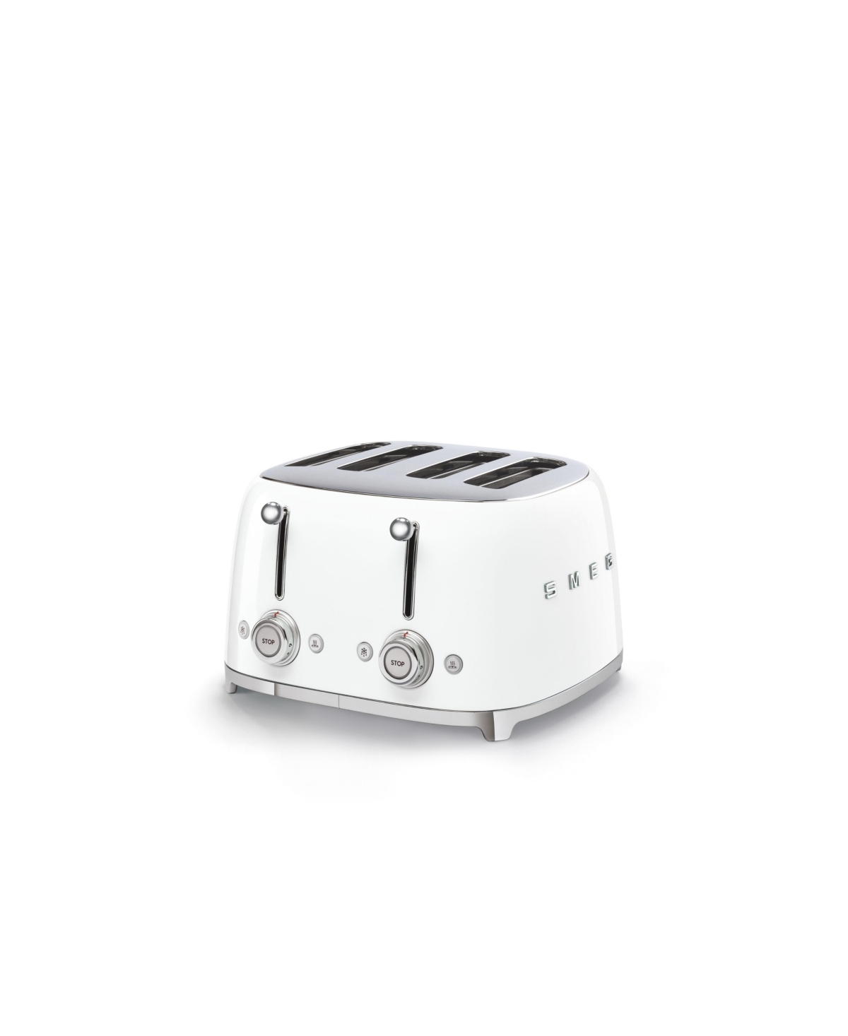 Smeg 4x4 Slice Toaster In White