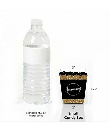 Big Dot of Happiness Hoco Dance - Party Mini Favor Boxes - Party Treat Candy Boxes - Set of 12