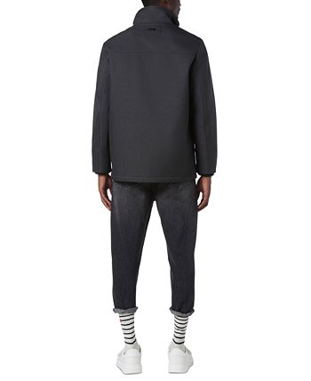 Marc new york men's down puffer jacket with fleece bib sales