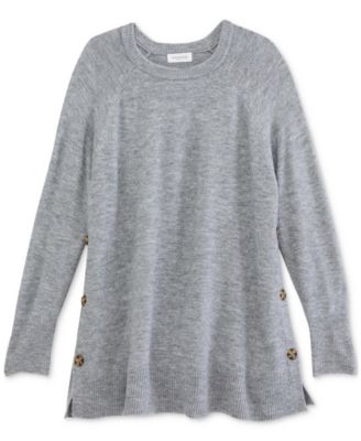 Motherhood Maternity - Plus Size Tunic Maternity Sweater