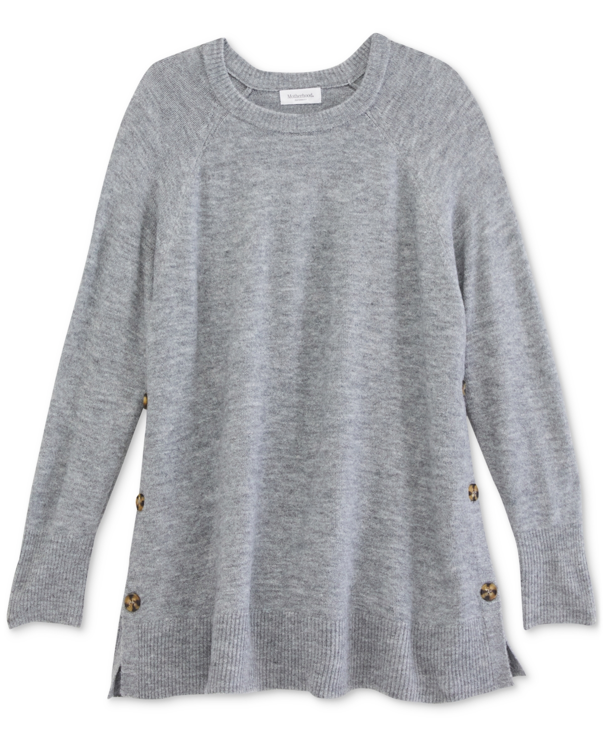 MOTHERHOOD MATERNITY PLUS SIZE TUNIC MATERNITY SWEATER