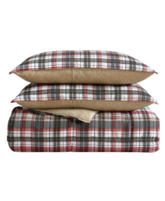 Astoria Microsuede Reversible Comforter Set, Full/Queen