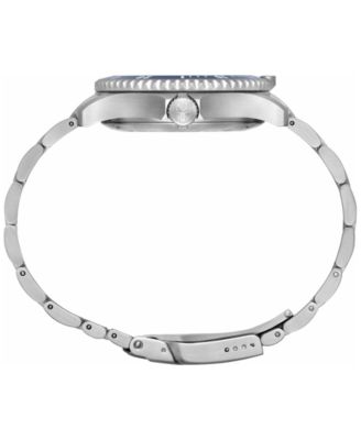 Men's Swiss Automatic Sport Timer Stainless Steel Bracelet Watch 42mm