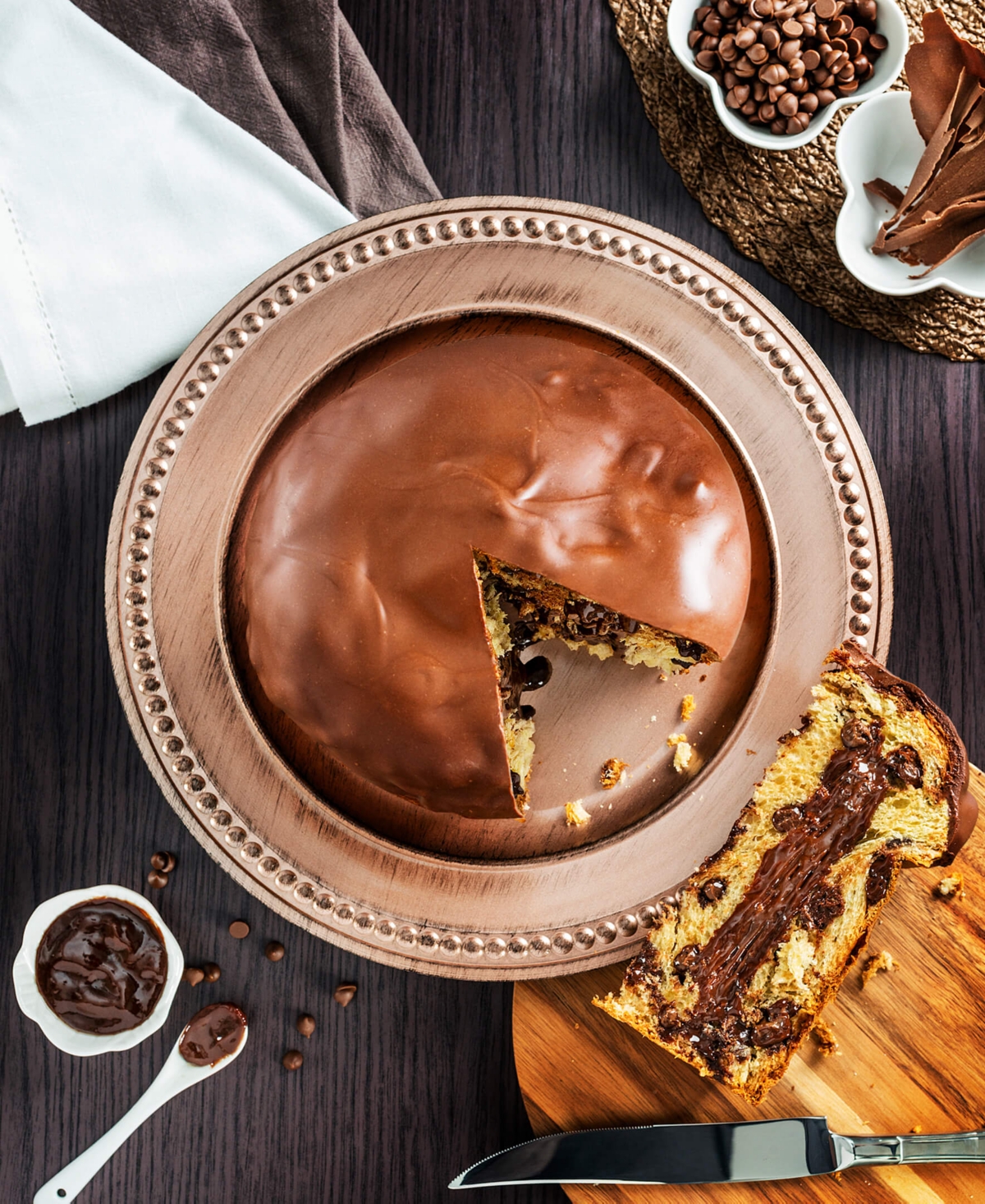 Ofner Panettone Chocolate Truffle Cake