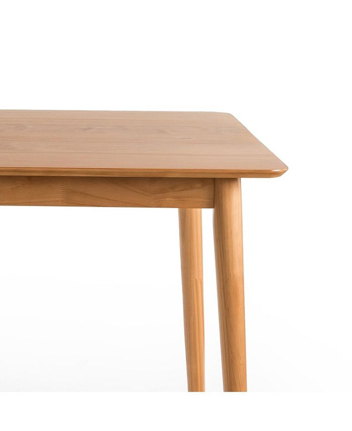 Zinus Jen MidCentury Modern Wood Dining Table Macy's