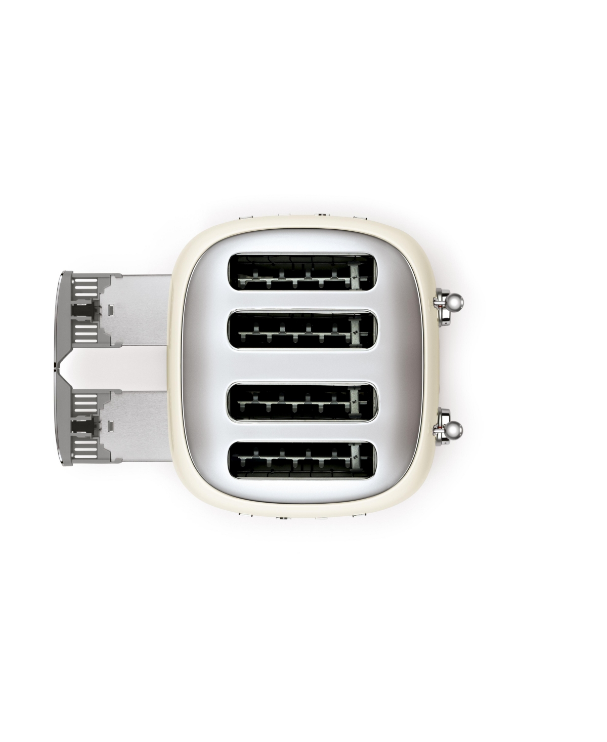 Smeg 4x4 Slice Toaster In White