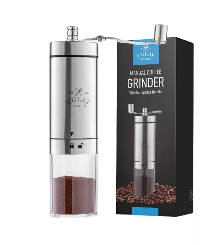 macys.com | Manual Coffee Grinder With Foldable Handle