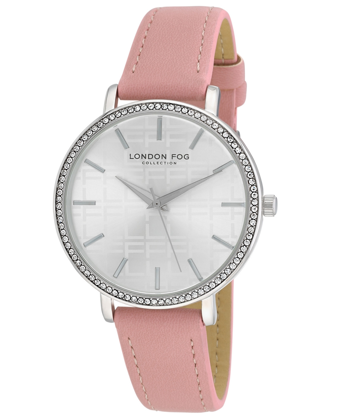 Women's Quartz Pink Polyurethane Strap Watch 35mm - Pink