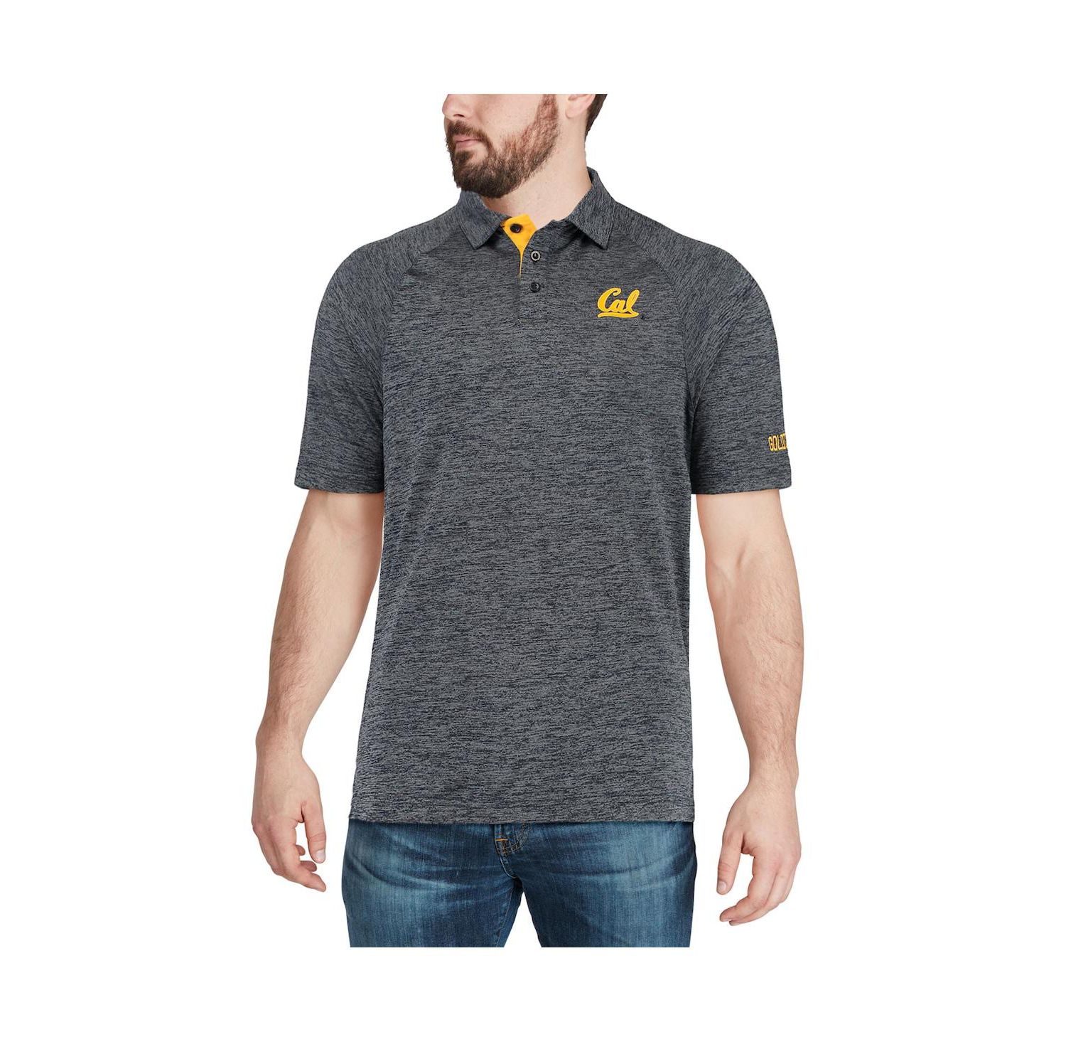 Men's Navy Cal Bears Down Swing Polo Shirt