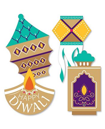 Big Dot of Happiness Happy Diwali Decorations DIY Festival of