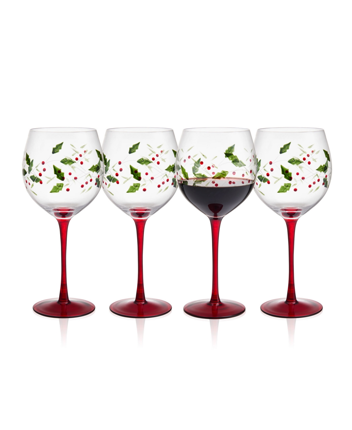 Pfaltzgraff 4 Piece Wine Goblets Set In Assorted