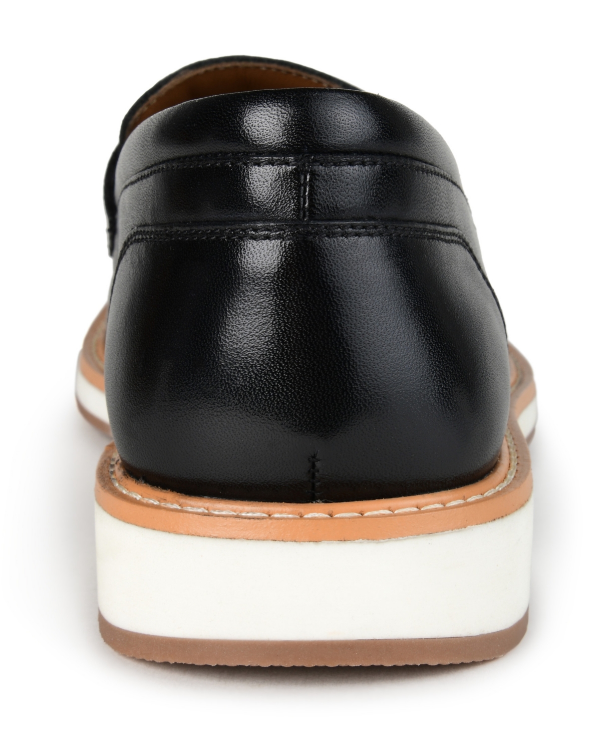 Thomas & Vine Men's Watkins Wide Width Embossed Penny Loafer Shoe