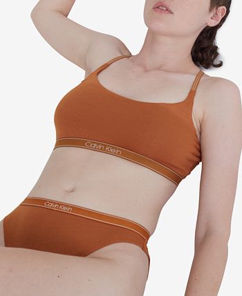 Calvin Klein - Women's Pure Ribbed Cheeky Bikini Underwear QF6443