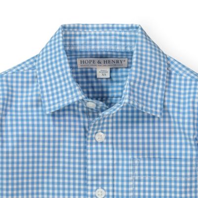 Baby Boys Poplin Button Down Shirt