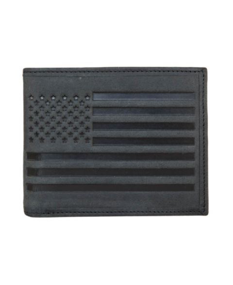 Женские кошельки Lucky Brand Flag Embossed Leather Bifold Wallet