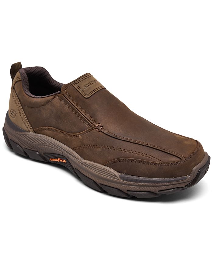 Skechers Men's Relaxed Respected - Lowry Slip-On Casual Sneakers from Finish Line - Macy's