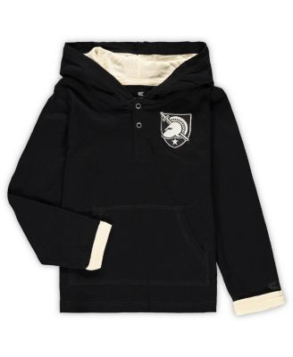 Toddler Boys Black, Heathered Gray Army Black Knights Poppies Hoodie and Sweatpants Set
