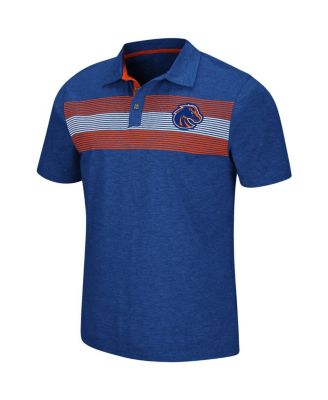 Colosseum Men's Royal Boise State Broncos Logan Polo Shirt - Macy's