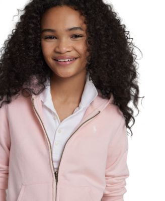 Girls' 7-16 French Terry Full-Zip Hoodie