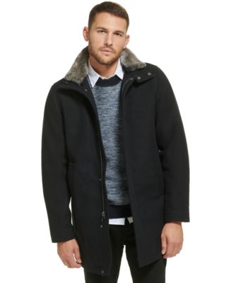 Calvin klein men's 2025 wool walker coat