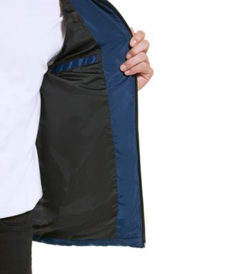 Men's Mixed Quilted Puffer Jacket